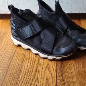 Sorel Black Athletic Shoes